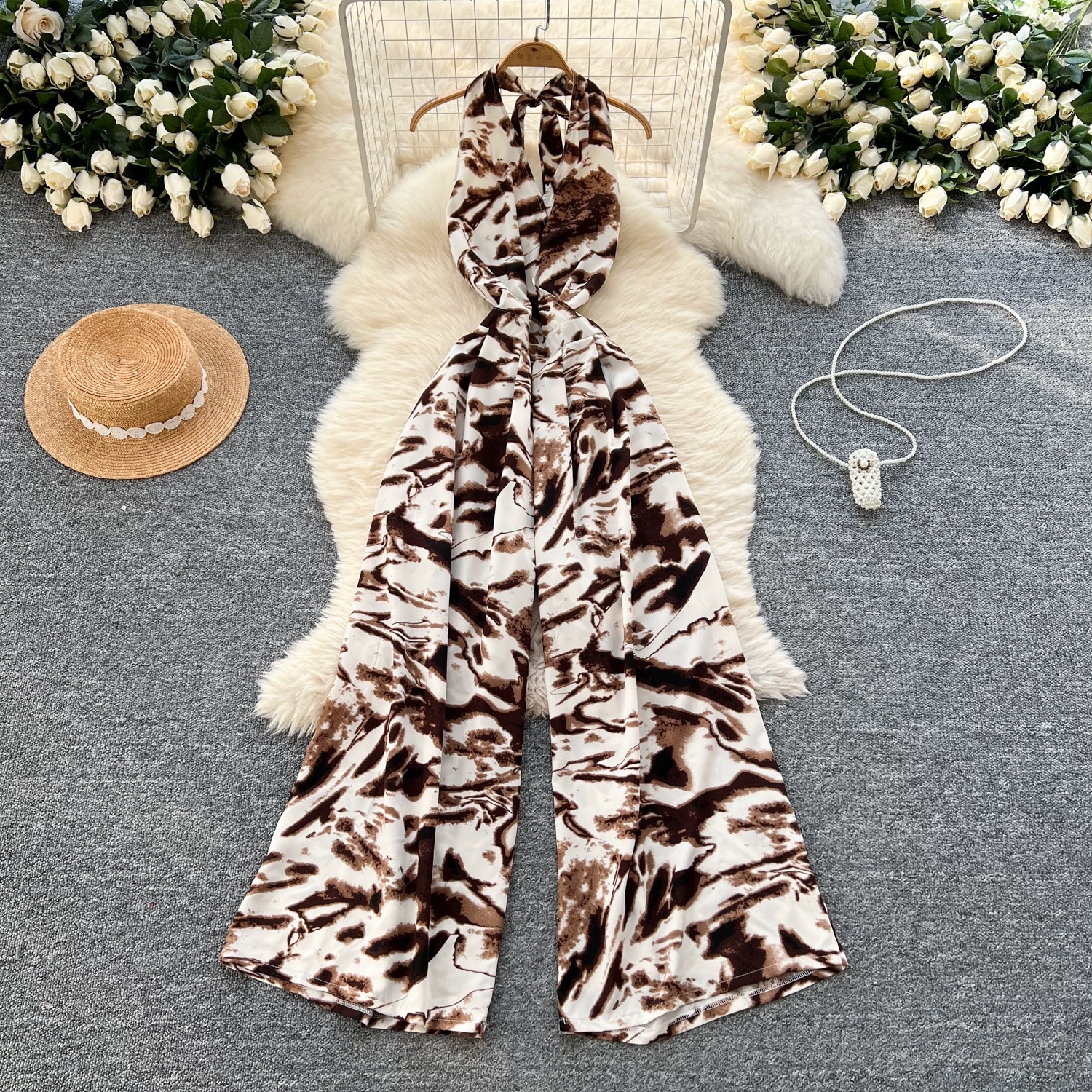 Jaw dropping jumpsuit CJS153 images